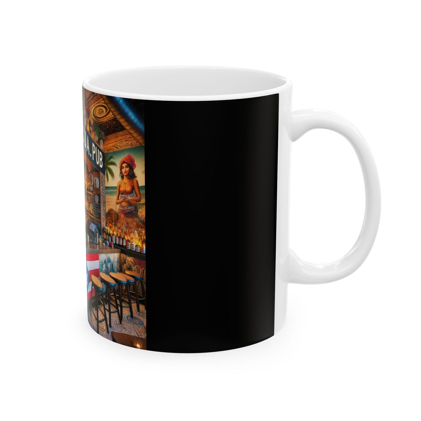 Ceramic Mug - BORICUA PUB Concept Mug