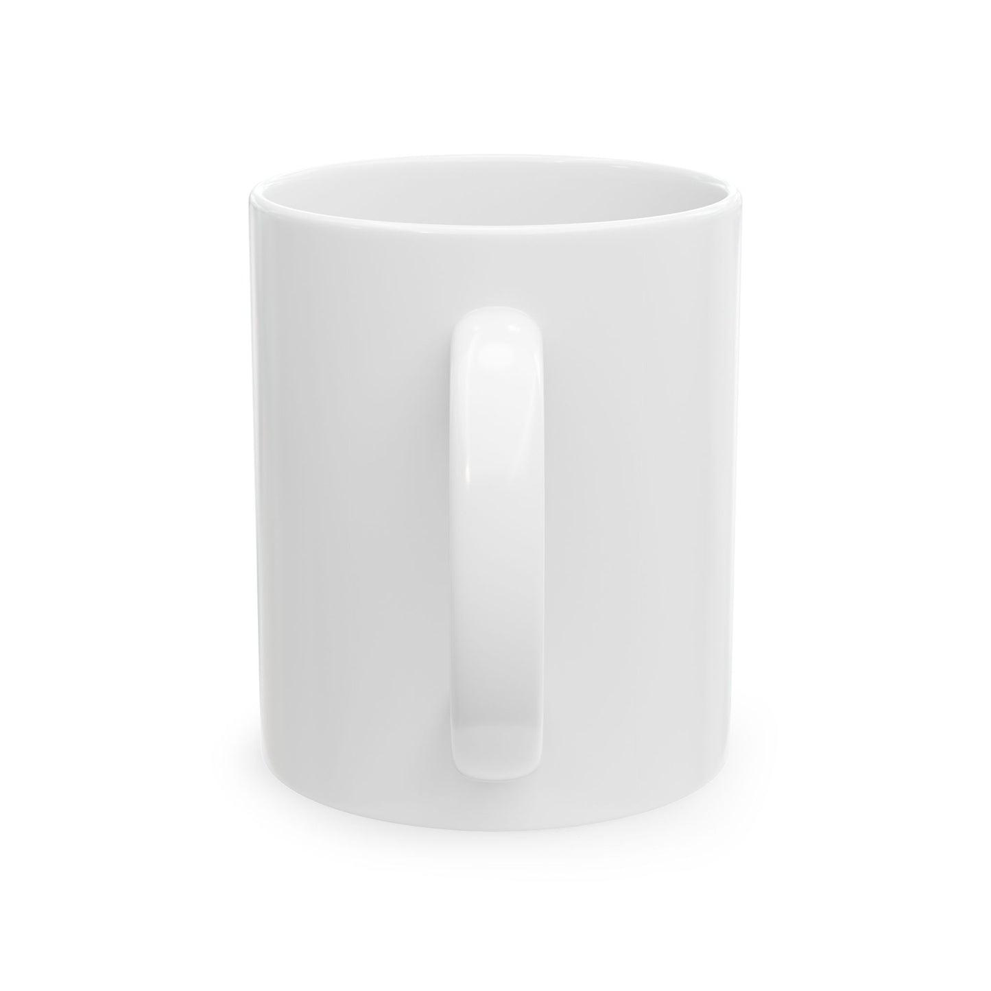 Ceramic Mug - Boricua VIP White Mug (Black Logo)