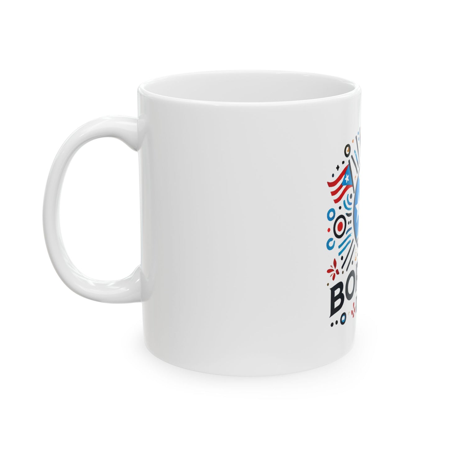 Ceramic Mug - BORICUA.DAY Celebration Design