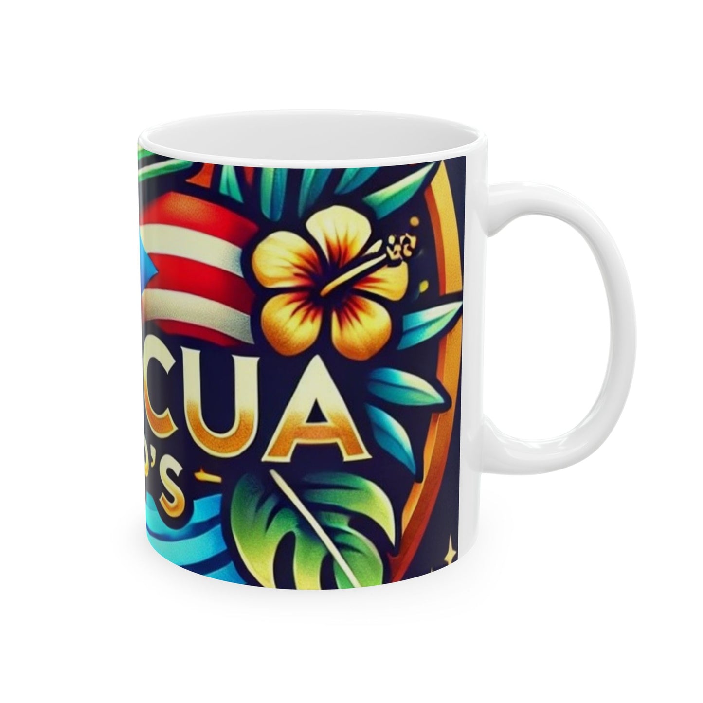 Mug - Boricua VIP's Color of Puerto Rico, 11oz/15oz Ceramic Mug