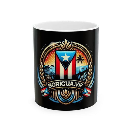 Carta al Boricua Mug – A Tribute to Leadership, Unity, and Culture, (11oz, 15oz)