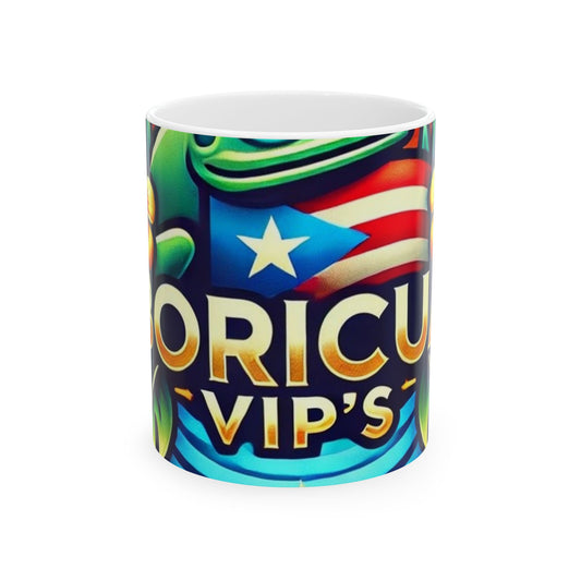 Mug - Boricua VIP's Color of Puerto Rico, 11oz/15oz Ceramic Mug